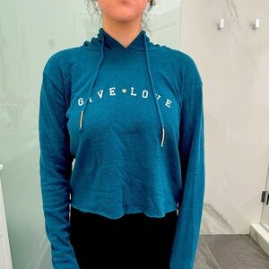 Spiritual Gangster cropped hoodie XS